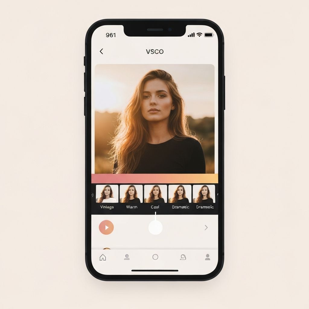 SoloBox app — photo editing with AI filters